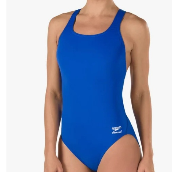 Speedo Women Endurance+ Super Proback Solid One piece, Royal Blue Size 44, NWOT - Picture 1 of 9